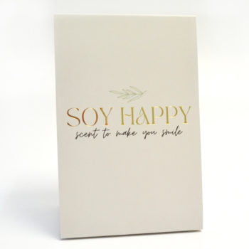 Soy Happy, scent to make you smile